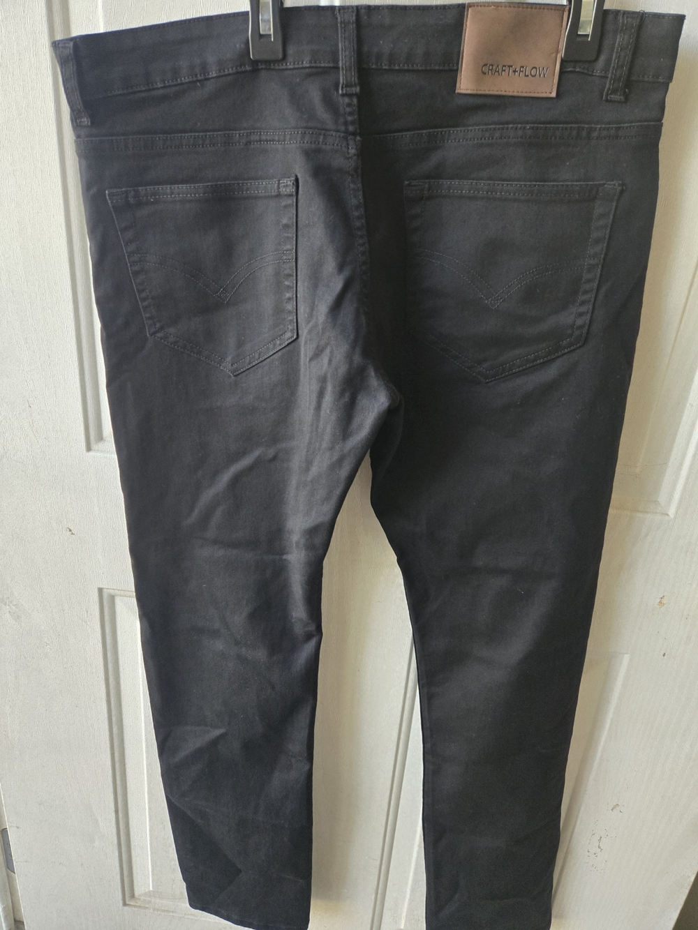 Men’s Slim Straight Jeans - Black